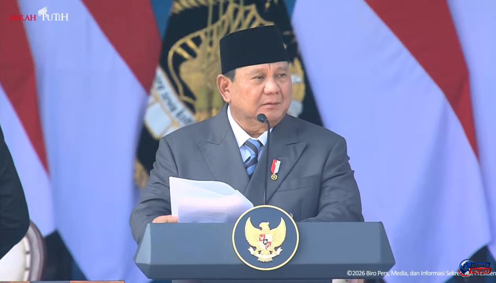 Presiden Prabowo: Hukum Harus Melindungi Rakyat, Tidak Tajam ke Bawah Tumpul ke Atas