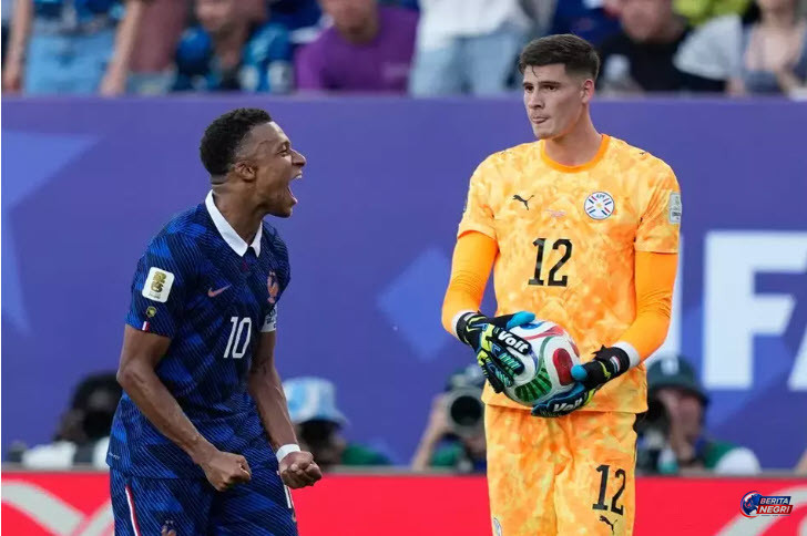 Prancis Melaju ke Perempat Final Piala Dunia 2026, Penalti Mbappe Hentikan Perlawanan Sengit Paraguay