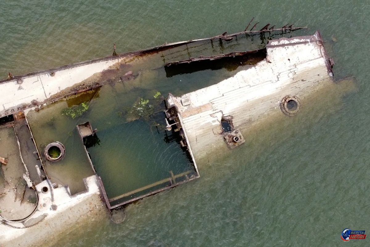 Kekeringan Ekstrem Landa Eropa, Sungai Danube Menyusut Drastis hingga Bangkai Kapal Perang Nazi Muncul ke Permukaan