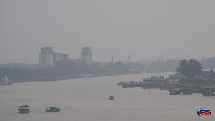Kabut Asap Selimuti Palembang, Kualitas Udara Masuk Kategori Tidak Sehat Akibat Karhutla