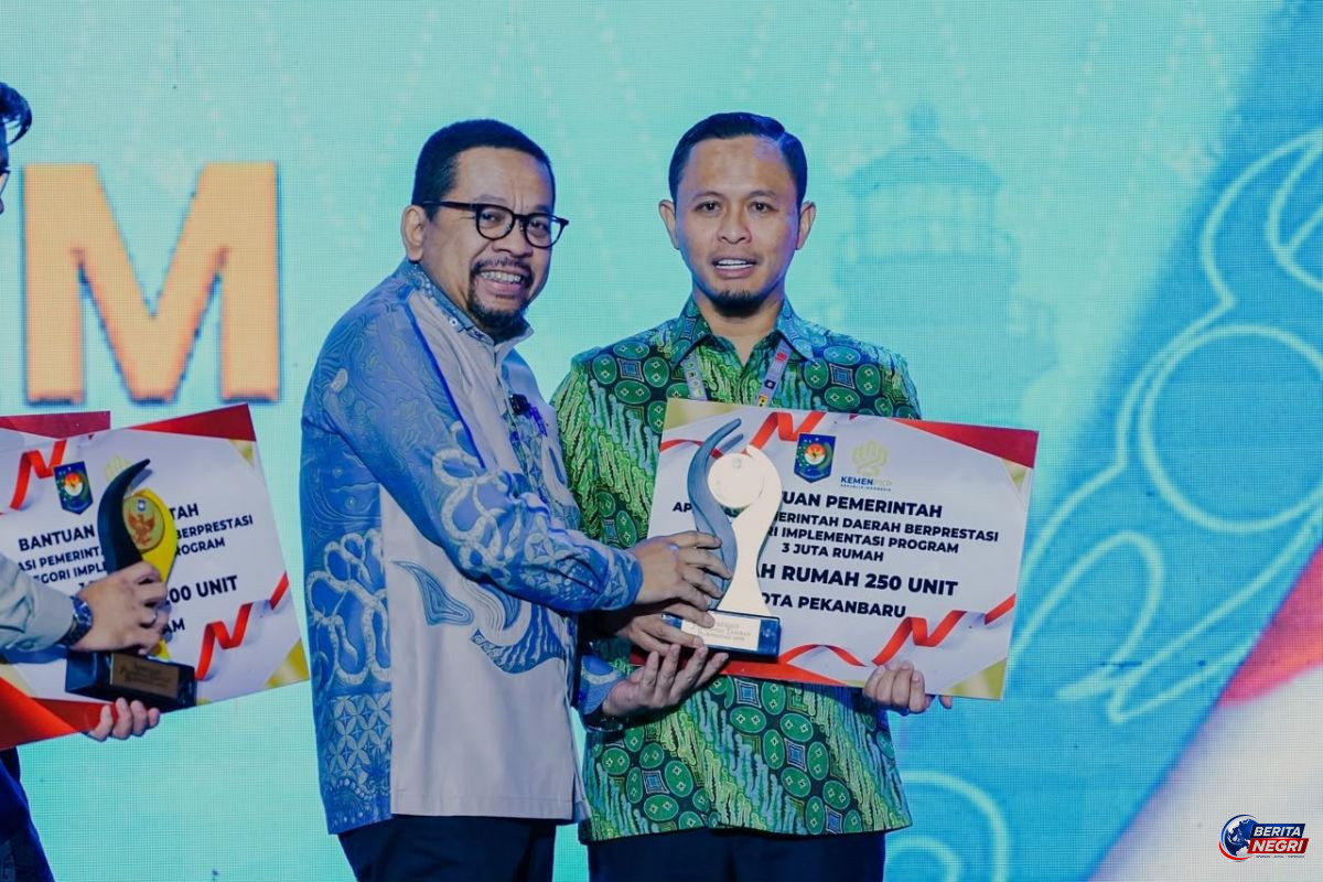Pekanbaru Raih Juara II Implementasi Program 3 Juta Rumah, Dapat Bantuan Bedah 250 Rumah