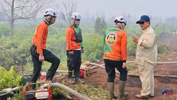 Prabowo Ambil Lima Langkah Taktis Percepat Penanganan Karhutla di Kalimantan