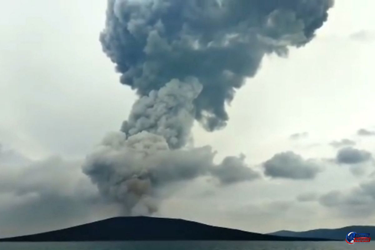 Pandeglang dan Kota Serang Terapkan PJJ Imbas Erupsi Anak Krakatau, Ribuan Siswa Belajar dari Rumah
