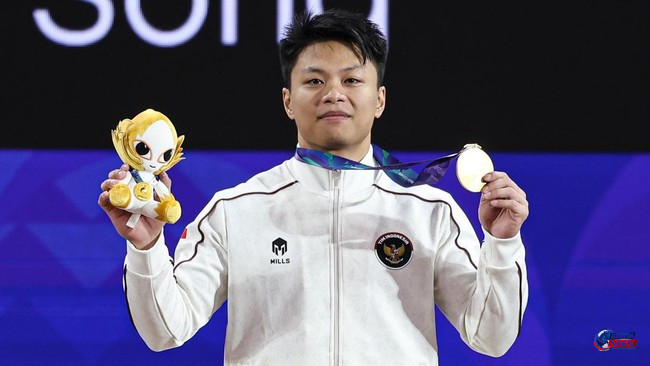 Rahmat Erwin Abdullah Sumbang Emas Kedua Indonesia di Asian Games 2026