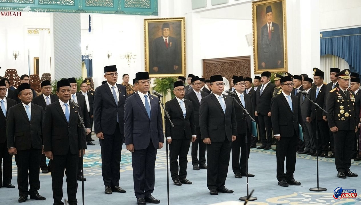 Reshuffle Ketujuh Prabowo: Listyo Sigit Jadi KSP, Suyudi Pimpin Polri, Bahlil hingga Sugiono Dapat Posisi Baru